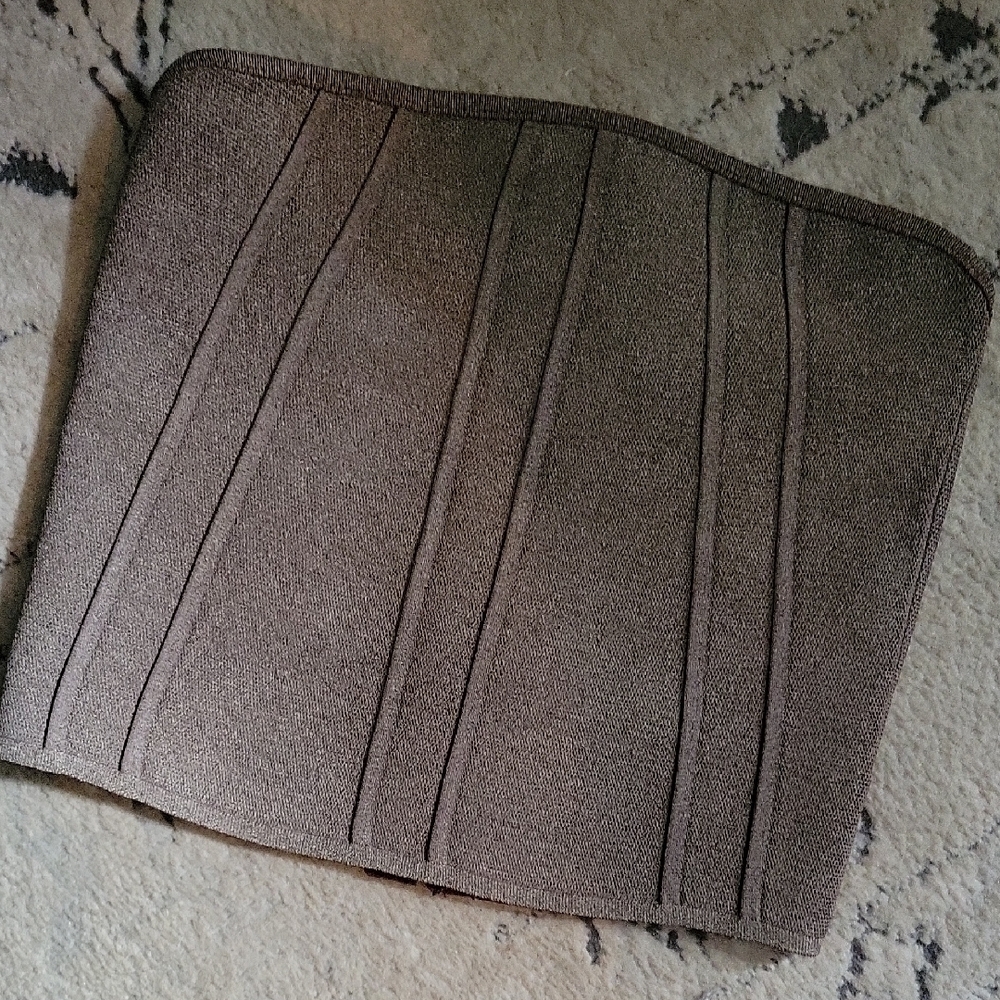 Pilcro Brown Tube Top